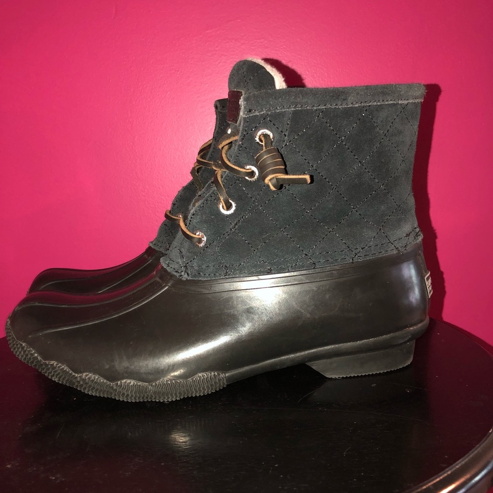 Sperry Boots NEVER worn outside! women’s size 8